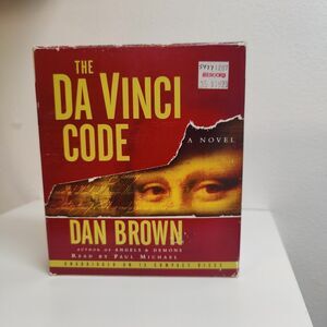 Robert Langdon Ser.: The Da Vinci Code by Dan Brown (2003, Compact Disc,...